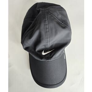Nike AeroBill Featherlight Tennis Hat - Black /White